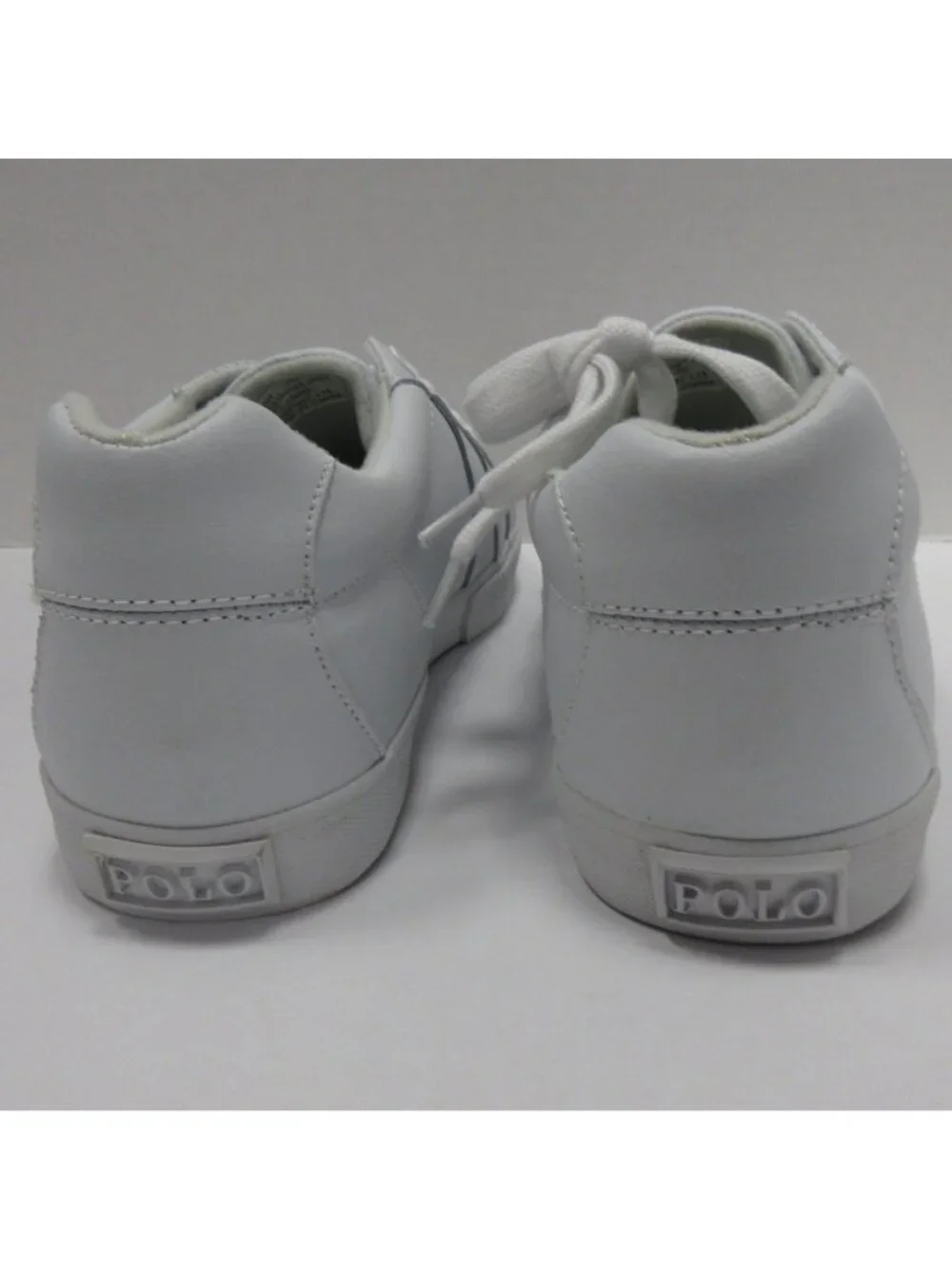 Polo Ralph Lauren Sneakers 11 D Hugh Action Leather Low Top Lace Up
